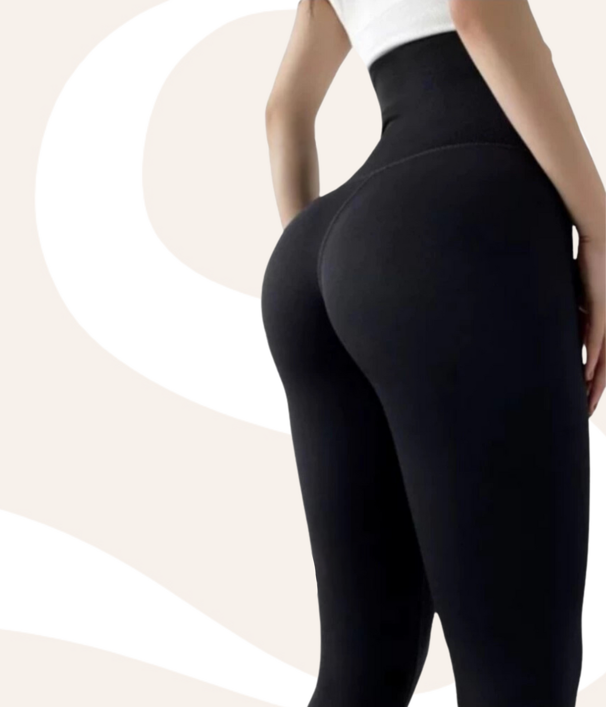 Calça Legging Modeladora com Cinta Compressão Efeito Lipo